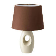 Table Lamps - Fresco Table Lamp- Brown