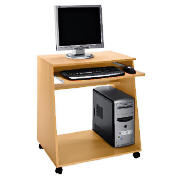 This computer desk from the Freshman range comes in a beech effect. Features include a pull out keyb