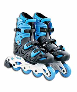 Friction Recrearional Inliners and Pad Set Size 6-7