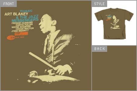 Unbranded Friend Or Foe (Art Blakey Mosaic) T-Shirt