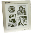 Novelty Gifts - Friends Forever Silverplated Collage Frame
