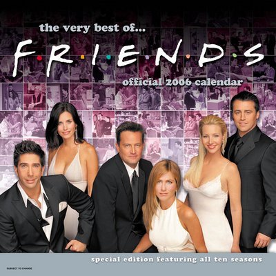 Friends TV Calendar