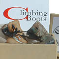 Friendship Boots in miniature shoebox(Climbing)