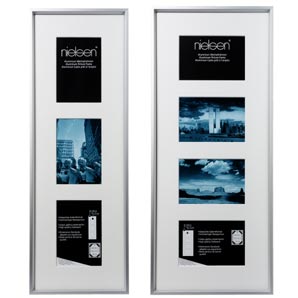 Quality aluminium in a soft but modern look with a dusty silver tone. A subtle frame for your photog