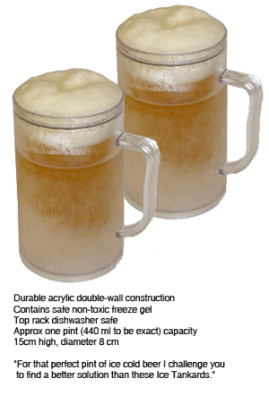 frosty beer