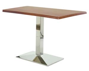 Unbranded Frovi zebrano low rectangular dining table