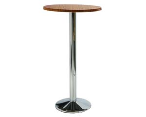 Unbranded Frovi zebrano tall round dining table