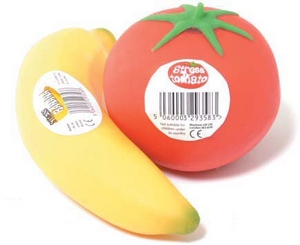 Unbranded Fruit Stress Ball Twin Pack