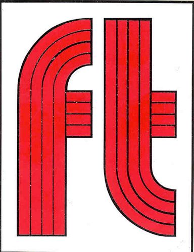 FT Logo Sticker (7cm x 9cm)