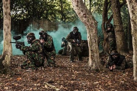 Unbranded Full Day Paintballing for Two