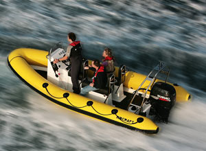 Unbranded full day RIB powerboat experience
