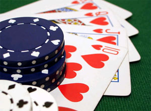 Unbranded Fun poker experience (for two)