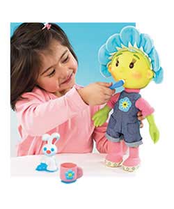 Share your day with interactive Fifi!Fifi tells you when its time to eat, drink, play and even brush