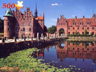 Cardboard jigsaw puzzle