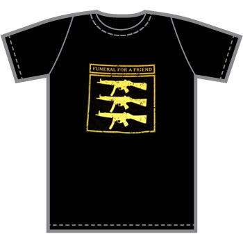Funeral For A Friend - Guns T-Shirt