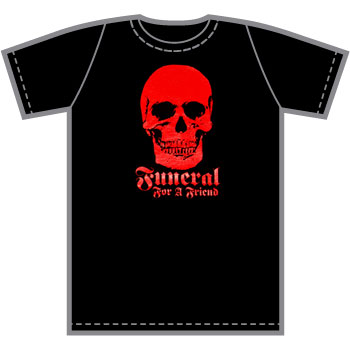 Funeral for a Friend - Red Skull T-Shirt