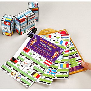 Fly the flag! - A set we guarantee will not be put down for very long. The multi-sided scholar cube