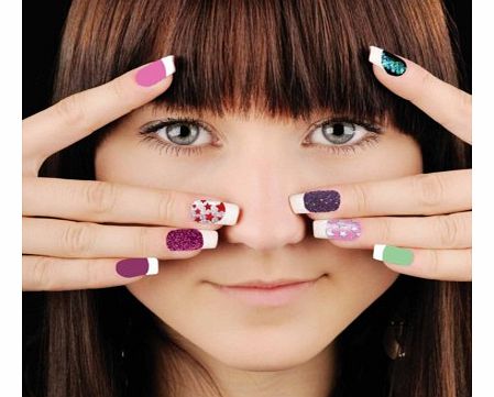 Unbranded Funky Fingers 3 in 1 Nail Pen Set 4875CX