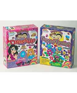 Funky Flower and Dress-up Double Pack