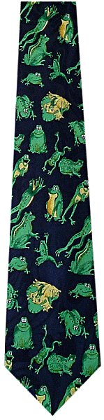 Funny Frogs Tie