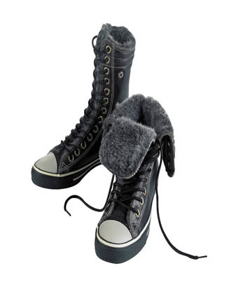 Unbranded Fur Lined Baseball Boots