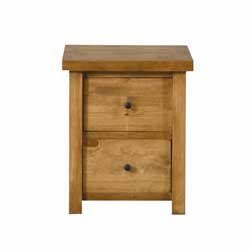 Unbranded Furniturelink - Carolina  Bedside Table