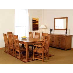 Unbranded Furniturelink - Lille  Extendable Dining Table