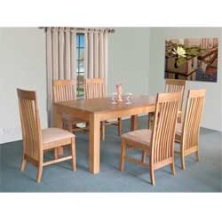 Unbranded Furniturelink - New York  Dining Table with 6