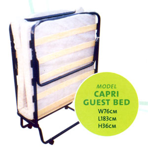 Furntex- Capri- 2FT 6" Firm Mattress- Folding Bed