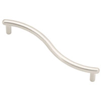 Fusilli Pull Satin Nickel Effect