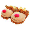 Unbranded Fuzzy Feet Rudolph Slippers