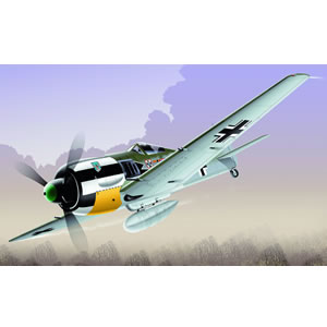 A detailed  collector quality diecast replica of the FW-190 Focke Wulf Fritz Losigkeit. Each Armour 