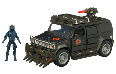Unbranded G.I. Joe 9.5 Bravo Vehicles with Figure - Steel Crusher with Nitro-Viper