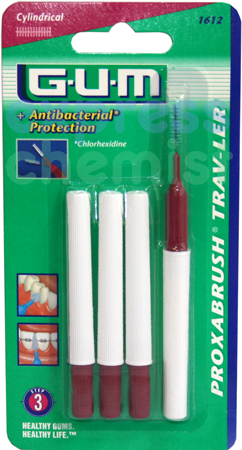 Unbranded G.U.M Proxabrush Trav-Ler Standard Cylindrical