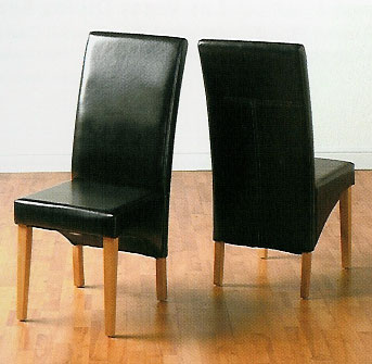G1 Bycast Leather Dining Chair