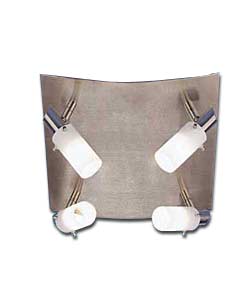 G9 4 Light Ceiling Plate