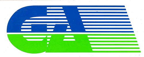 GA Logo Sticker (16cm x 7cm)