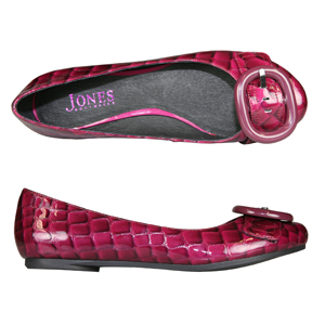 Unbranded Galina 2 - Burgundy Croc