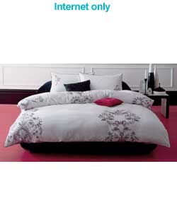 Unbranded Galleria Duvet Set White - Super King Size