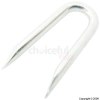 Unbranded Galvanised Netting Staples 20mm x 2mm Tub of 2.5Kg