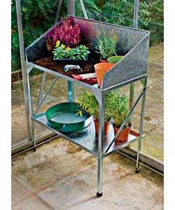 Unbranded Galvanised Potting Bench