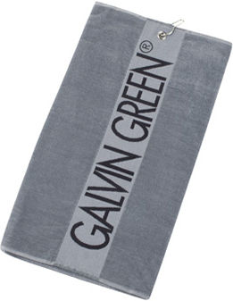 Galvin Green Golf Tod Towel Titanium/Black