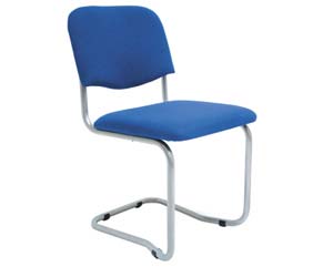 Unbranded Gambas visitor silver frame chair