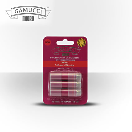 Unbranded Gamucci Micro Cigarette 3 Cartomizer Refill Pack