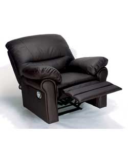 Garda Chocolate Reclining Chair