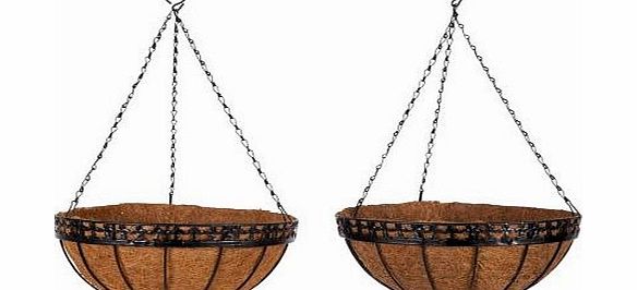 Unbranded Garden 12 Inch Decorative Wire Hanging Basket -