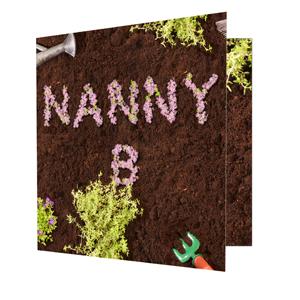 Unbranded Garden Flowers Card