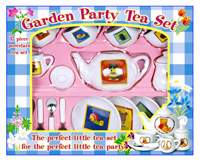 Garden Party Teddy Bear Porcelain Tea