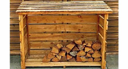 Unbranded Garden Wooden Log Store
