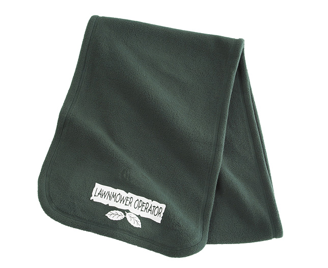 Unbranded Gardeners Fleece Scarf - Lawnmower Operator